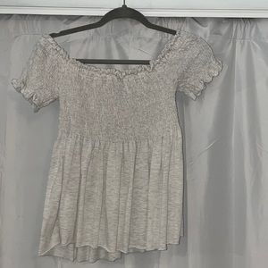 Off the shoulder stretchy top